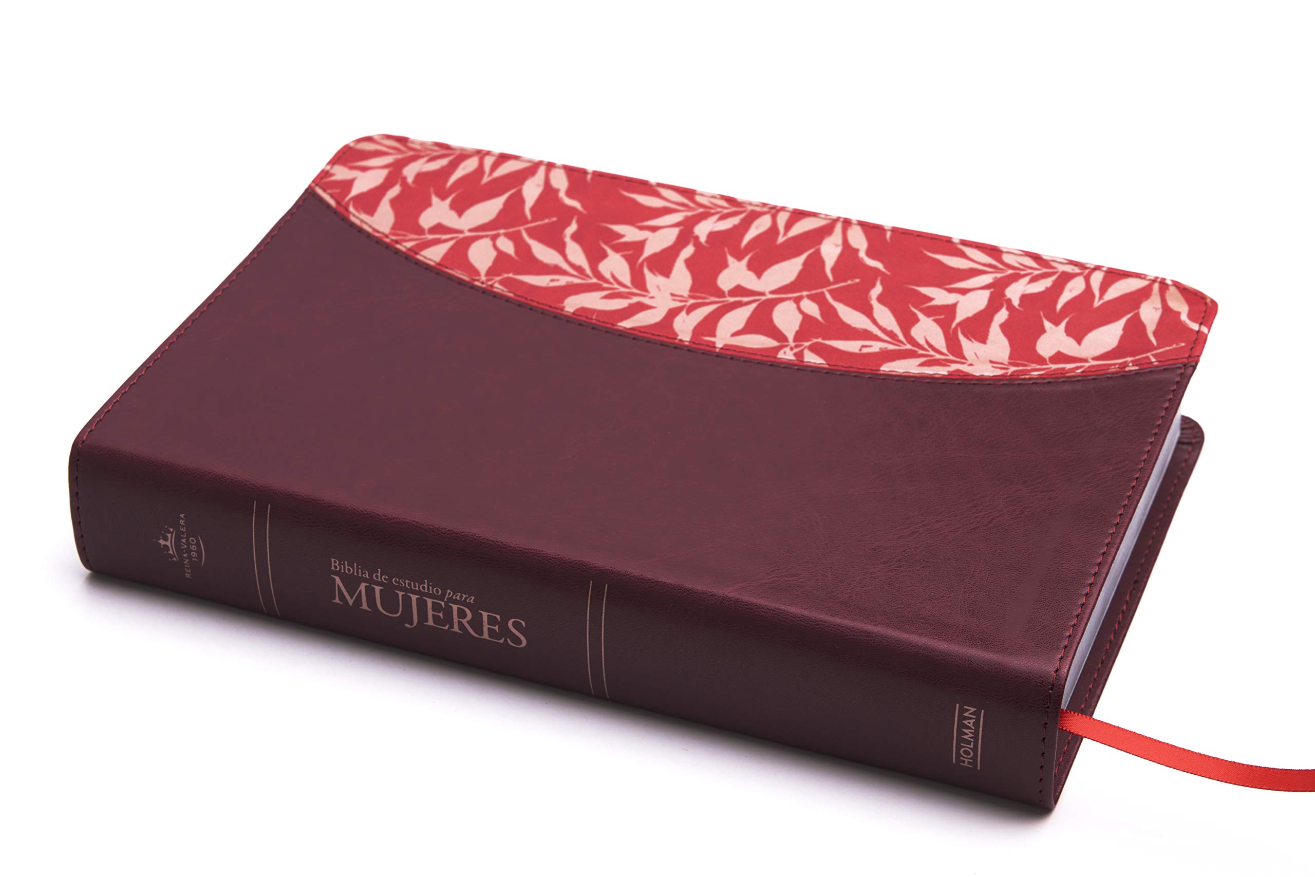Biblia Reina Valera 1960 de Estudio para mujeres vino tinto-fucsia, símil piel | RVR 1960 Women Study Bible, Burgundy-Fuschia LeatherTouch (Spanish Edition) Biblia Reina Valera 1960 de Estudio para mujeres vino tinto-fucsia, símil piel | RVR 1960 Women Study Bible, Burgundy-Fuschia LeatherTouch (Spanish Edition) Imitation Leather