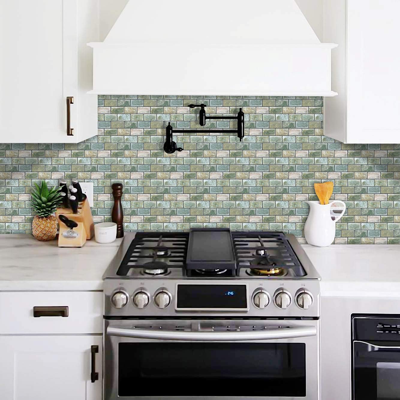 Per Piastrelle Adesive Da Parete Per Cucina Bagno Piastrelle Adesive 3d Effetto Mattoni 27 X 25 4 Cm 2 Sheets Hyfanstr Effetto Marmo Confezione Da 4 Casa E Cucina Adesivi Per Piastrelle Aaaid Org