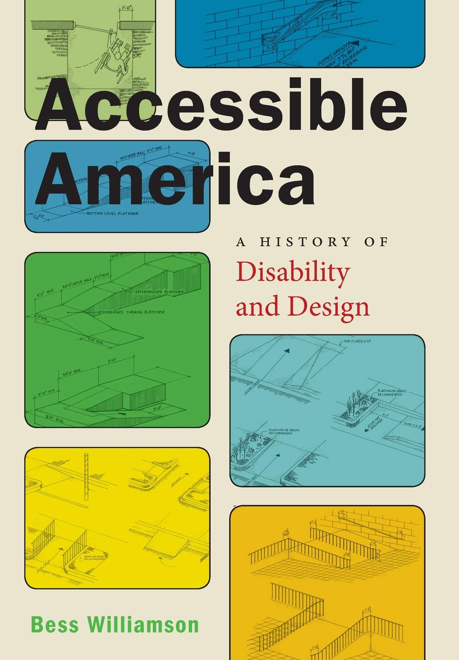 The cover of Accessible America: A History of Disability and Design.
