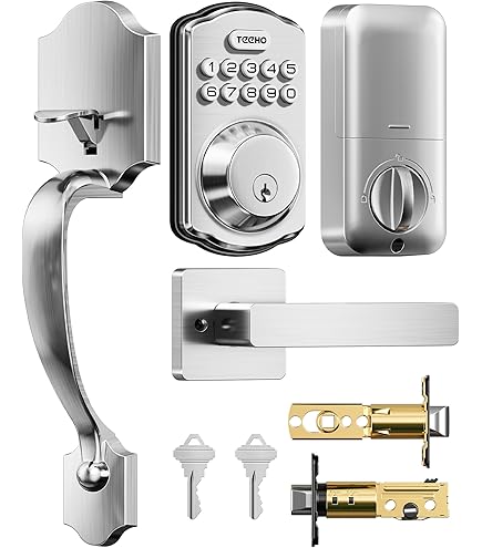 Miko Group Keypad & Fingerprint Keyless Entry Front Door Lock with