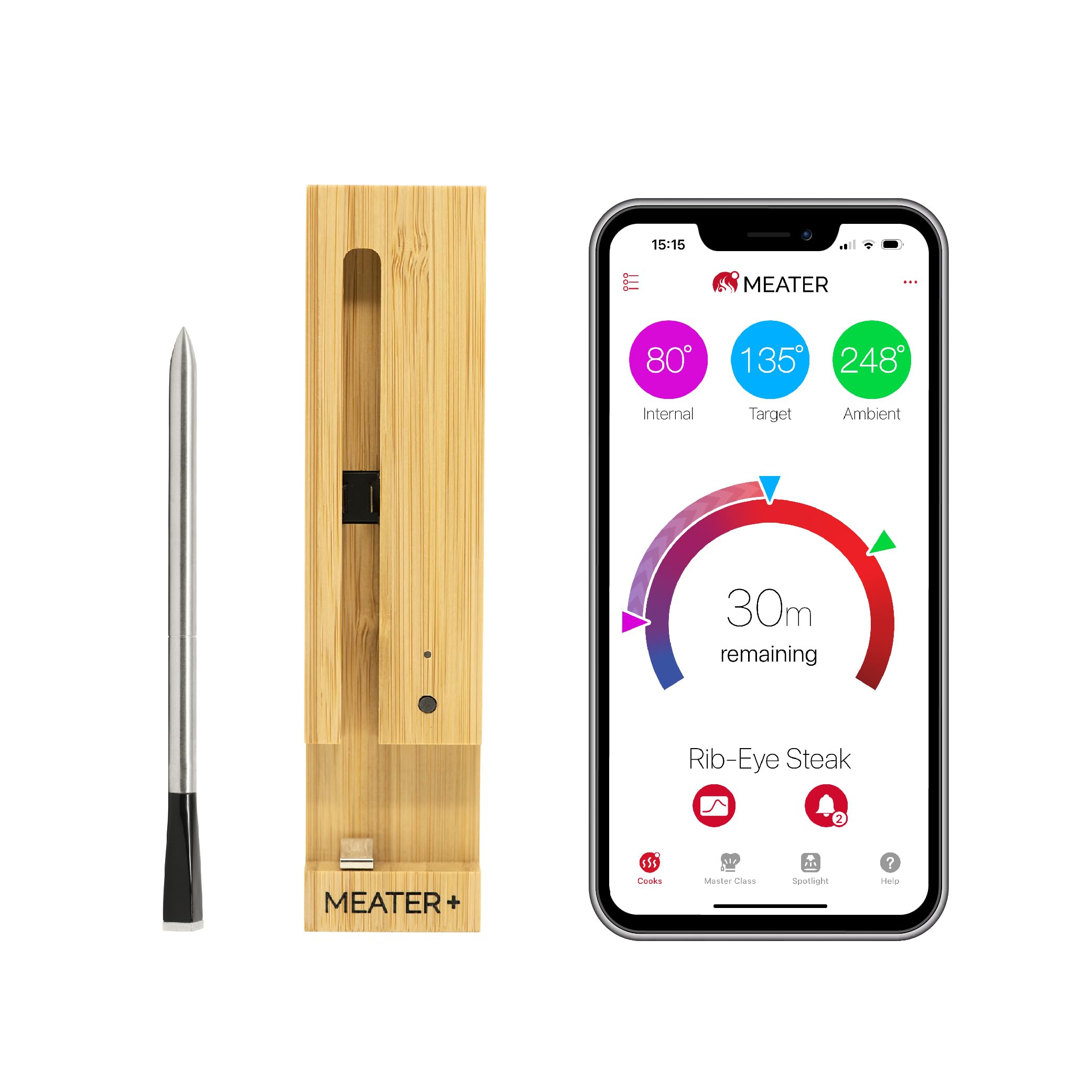 Mua MEATER Plus Wireless Smart Meat Thermometer with Bluetooth Long