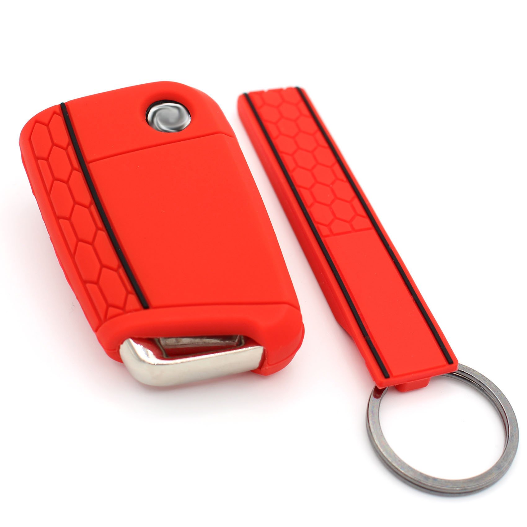 Finest-Folia Honeycomb Silicone Key Cover VB