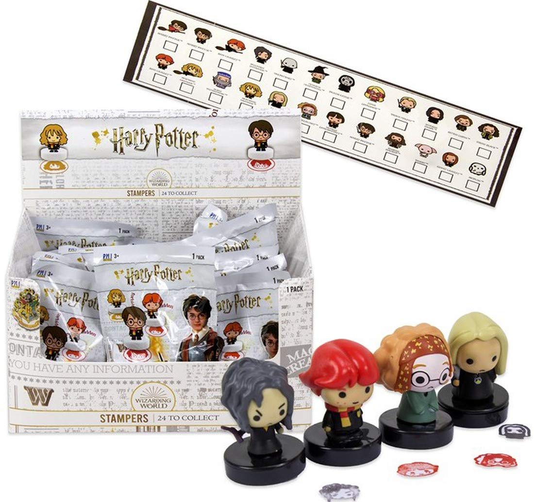 P.M.I. TRADING & ENTERPRISE LTD Harry Potter 3D Figure Stamp, Random, 24 Designs, 1 Piece, Small, Unisex, Collectible, Kid, Big Kid