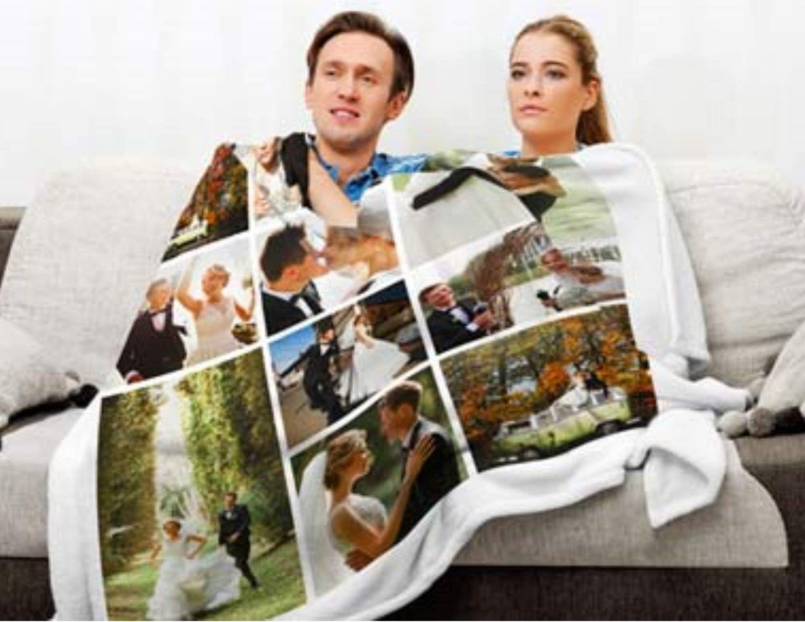 Family Photo Blanket- Custom Photo Blanket- Personalized Blanket- Minky Blanket- Custom Blanket- Personalized Throw- Plush Baby Blanket-Photo Gift