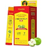 TEAZEN Apple Cider Vinegar Stick Jelly, 5,000mg ACV with the Mother, Soft Chews, Sugar-Free, Low Calorie, Postbiotics, Refreshing Drink After Meals, 14 Individual Packets