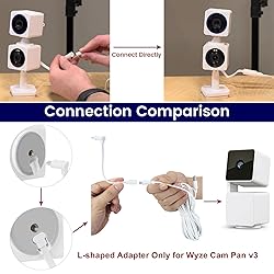 2 Pack 30ft Power Extension Cable Compatible with