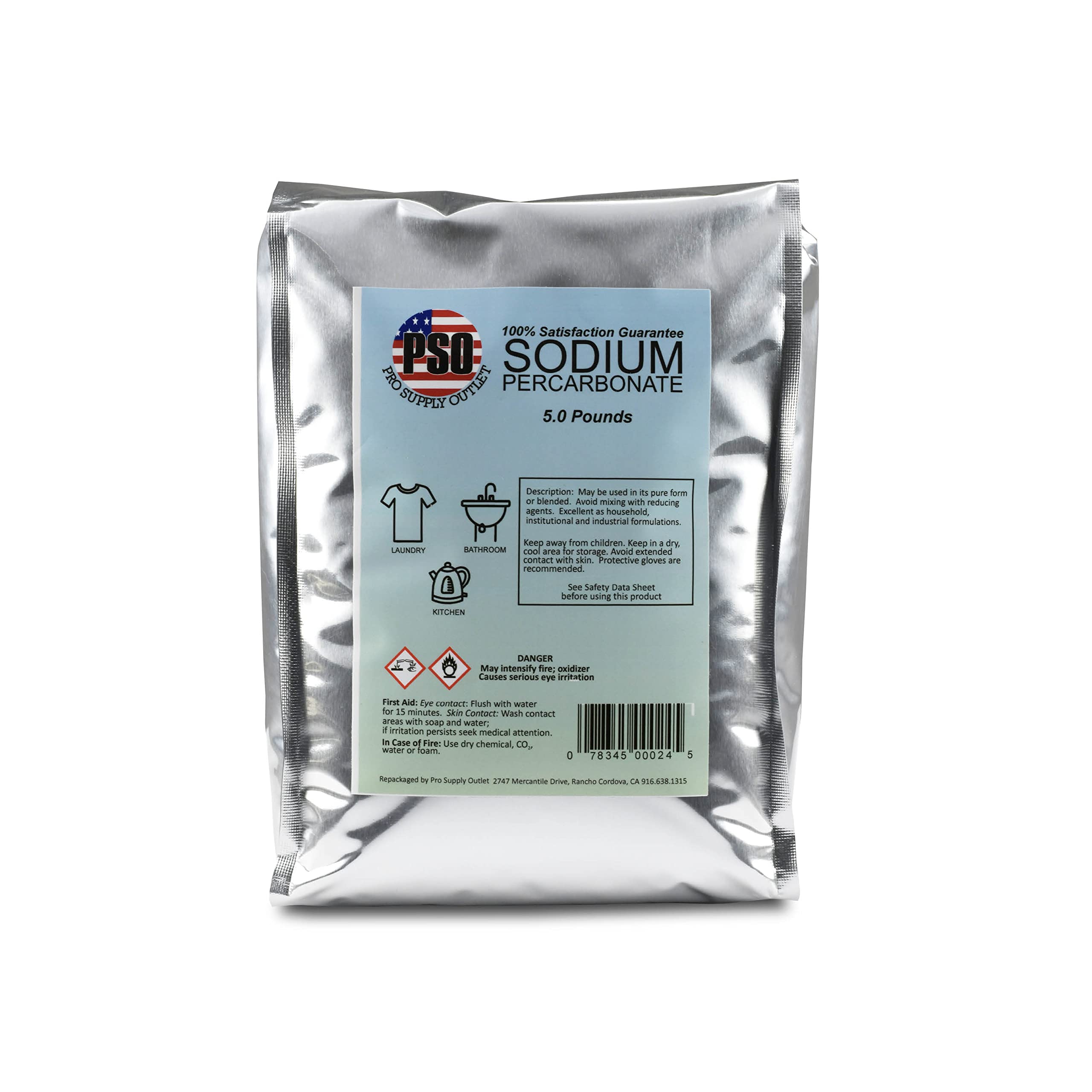 Mua SupplyMasters Sodium Percarbonate Powder 5 lbs Pack Oxygen Source