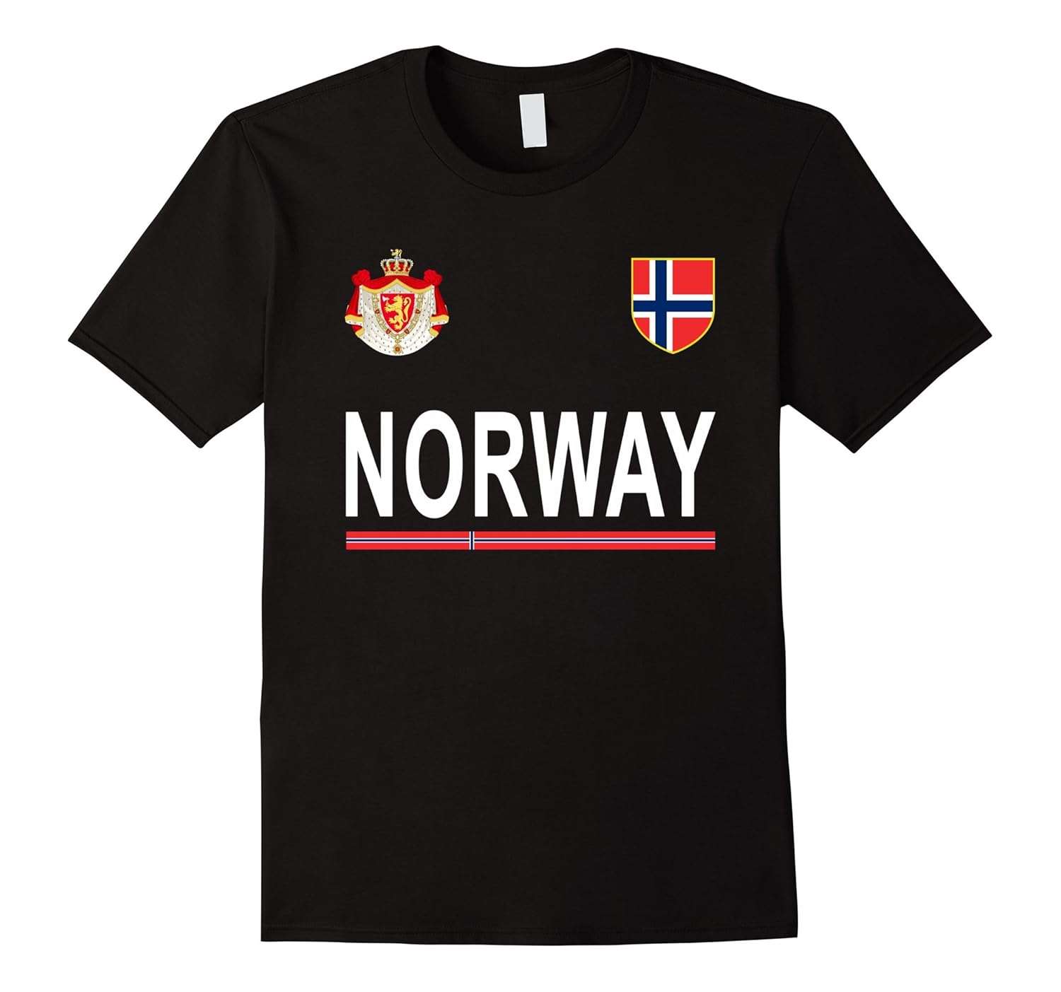 NORWAY Soccer T-Shirt â Norwegian Retro Football Jersey 2017-Vaci â Vaciuk