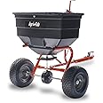 Agri-Fab 45-0329 185 lb. Tow-Behind ATV/UTV Broadcast Lawn Spreader for Seed,Fertilizer,Salt,Ice Melt; Easy to use Flow Control