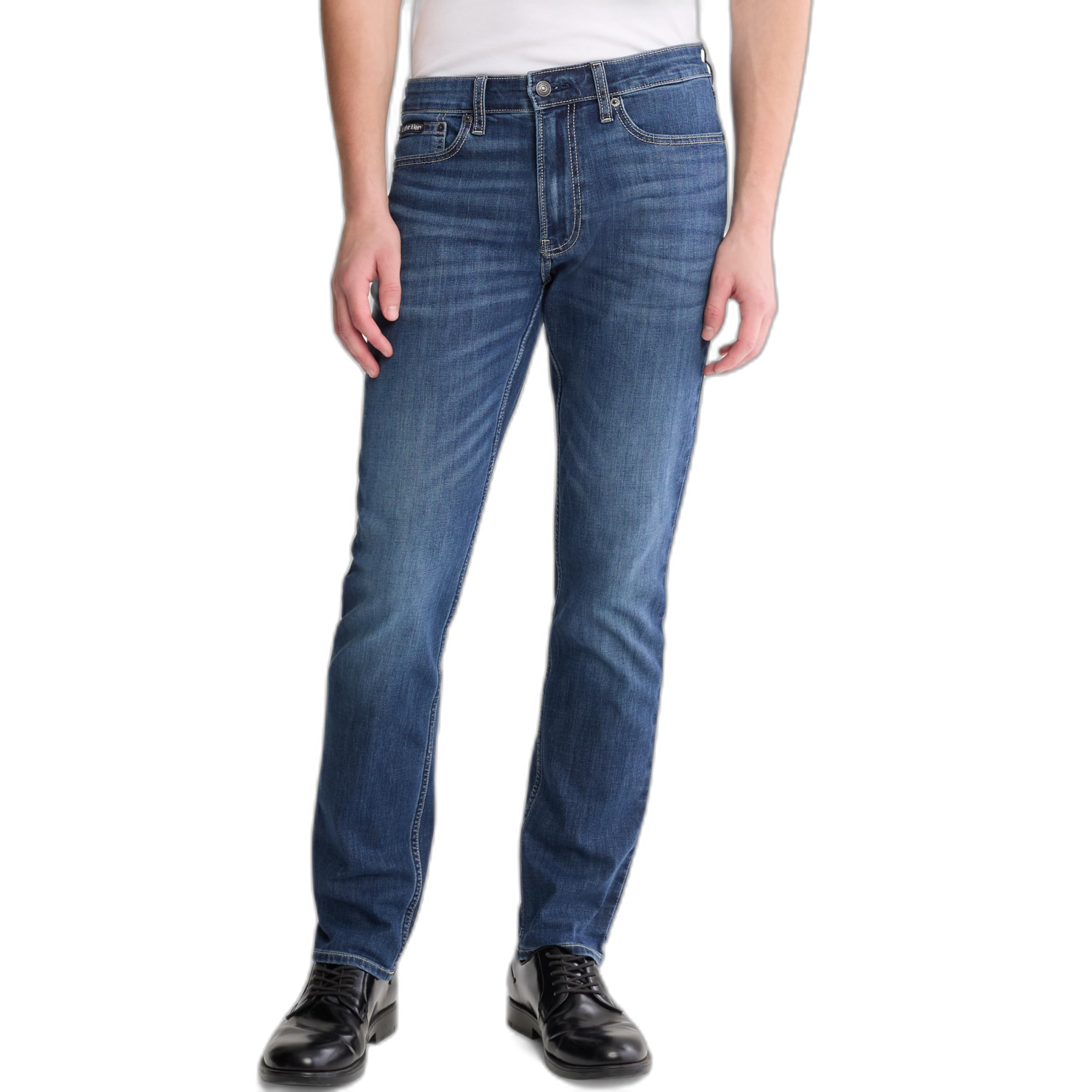 Calvin Klein Men's Slim High Stretch Jeans Image