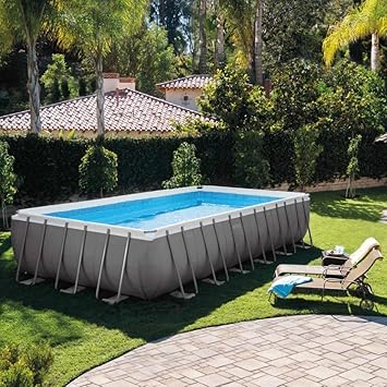 Intex Kit Piscine Ultra Frame 732 X 366 M X 132 M Tubulaire