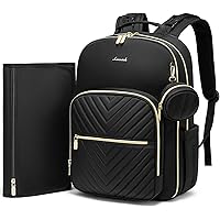 Amazon.com: MOMUVO Diaper Bag Backpack, Quilted Baby Bag