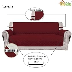 Easy-Going Sofa Slipcover Reversible Loveseat Sofa