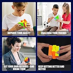 STEAM Life Speed Cube Set 10 Pack Magic Cube