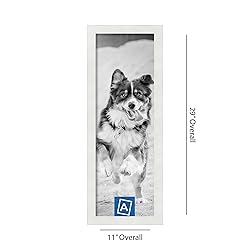 ArtToFrames 9x27 Inch White Picture Frame, This