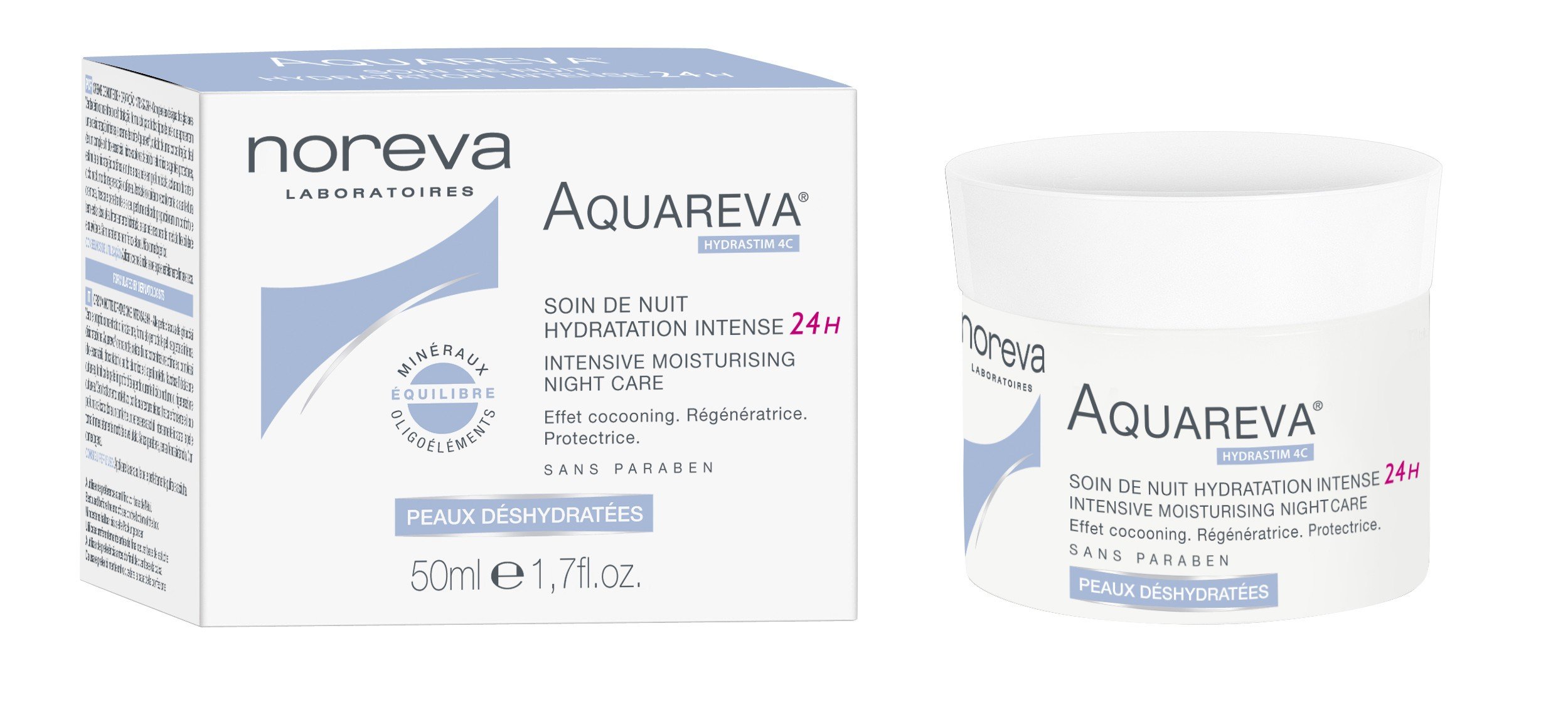 Noreva Aquareva Intensive Moisturizing Night Care 50ml