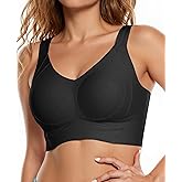 COMFELIE No-Wire Minimizer Bra Women Full Coverage Seamless No Underwire Push Up with Side & Back Smoothing for Large Busts