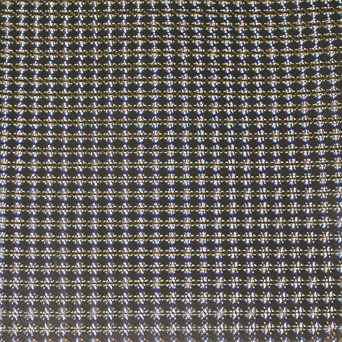 LVG InterCal Specialty Films - 12" x 4ft - Silver Holographic Bubbles - Peel and Stick Cutting Film with Removable Backing Paper - 74 Variations to Choose From