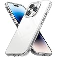 Ringke Fusion [Display The Natural Beauty] Compatible with iPhone 14 Pro Case, Shockproof Bumper Transparent Phone Cover for Women, Men - Clear
