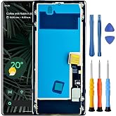 Foufinin for Google Pixel 6 Pro Screen Replacement | for Google Pixel 6 Pro Screen Replacement Kit GD1YQ GTT9Q GLUOG G8VOU Touch Screen LCD Display Digitizer Assembly