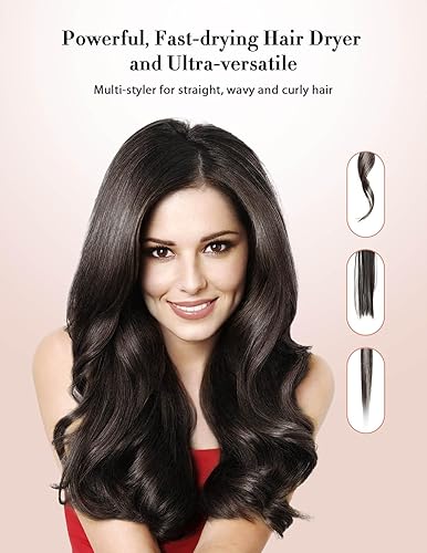 Layered Hair Hair Volumizing Blow Dryer LANDOT Hair Blow Dryer