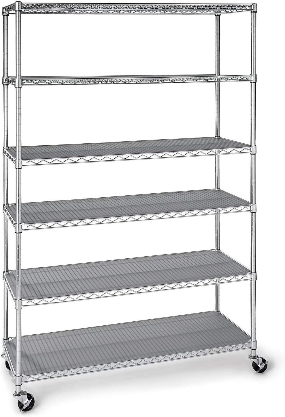 Amazon Com Member S Mark 6 Level Commercial Storage Shelving By Member S Mark Kitchen Dining