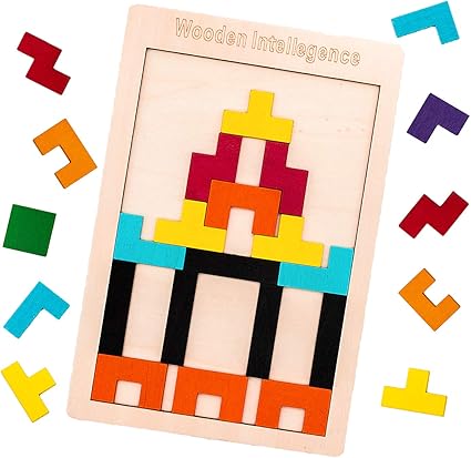 tetris wooden blocks