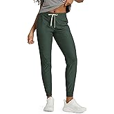 ODODOS Women's Performance Joggers - Ultra Soft odSTRATUM Tech Sweatpants Adjustable Mid Rise Pants with Pockets
