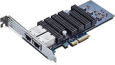 10Gtek 10Gb PCI-E NIC Dual RJ45 Intel X550-AT2 Controller