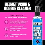 Muc-Off Visor Lens & Goggle Cleaner 250ml - pH Neutral, Biodegradable view 2