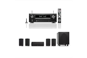 Definitive Technology ProCinema 6D 5.1 Channel Home Theater System with Denon AVR-X1700H AV Receiver Bundle