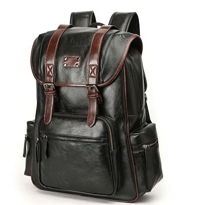 bucket style leather backpack Personalized Milwaukee Leather Bucket Backpack