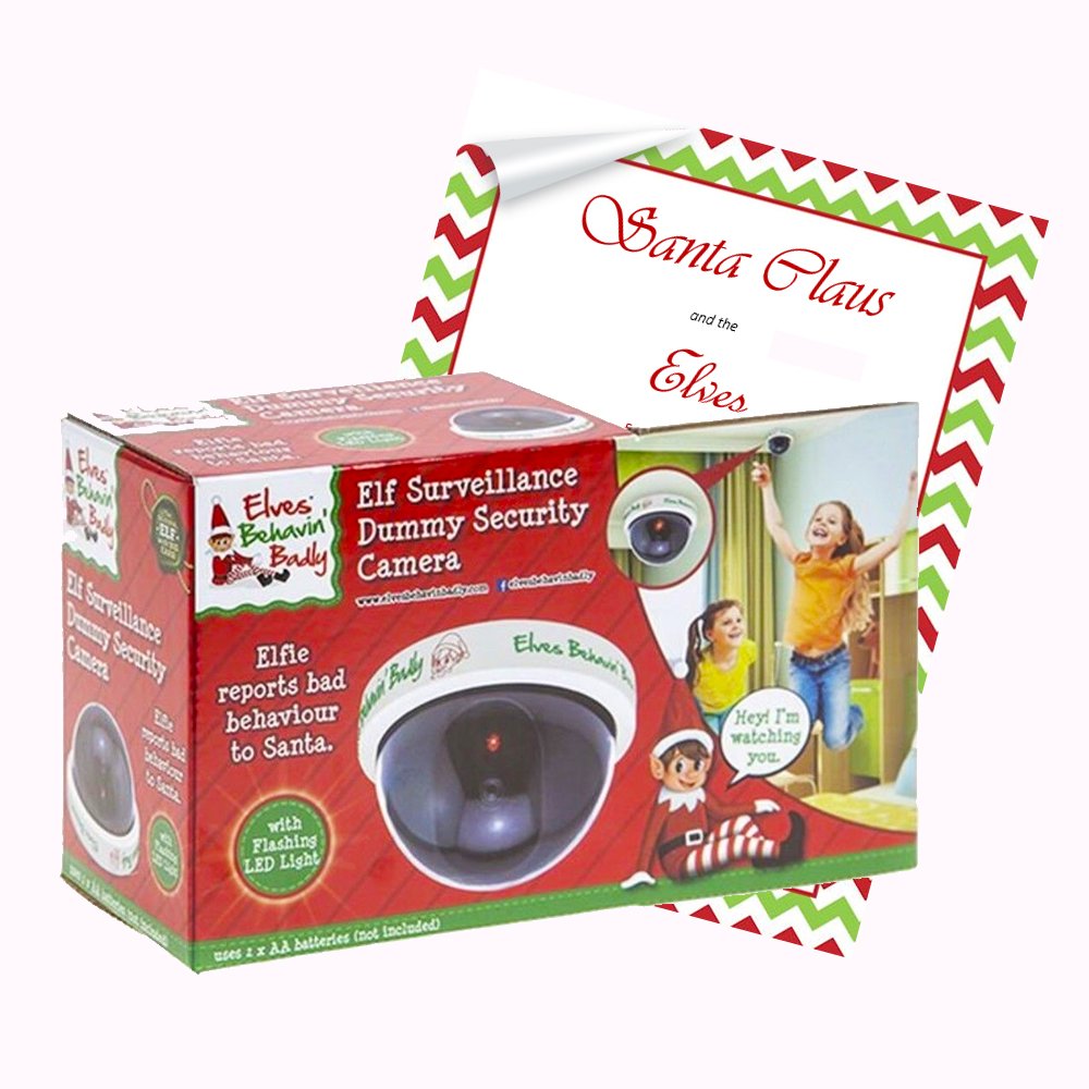 Hoolaroo VIP Elf Dummy CCTV CAMERA - Elf For Christmas Accessory