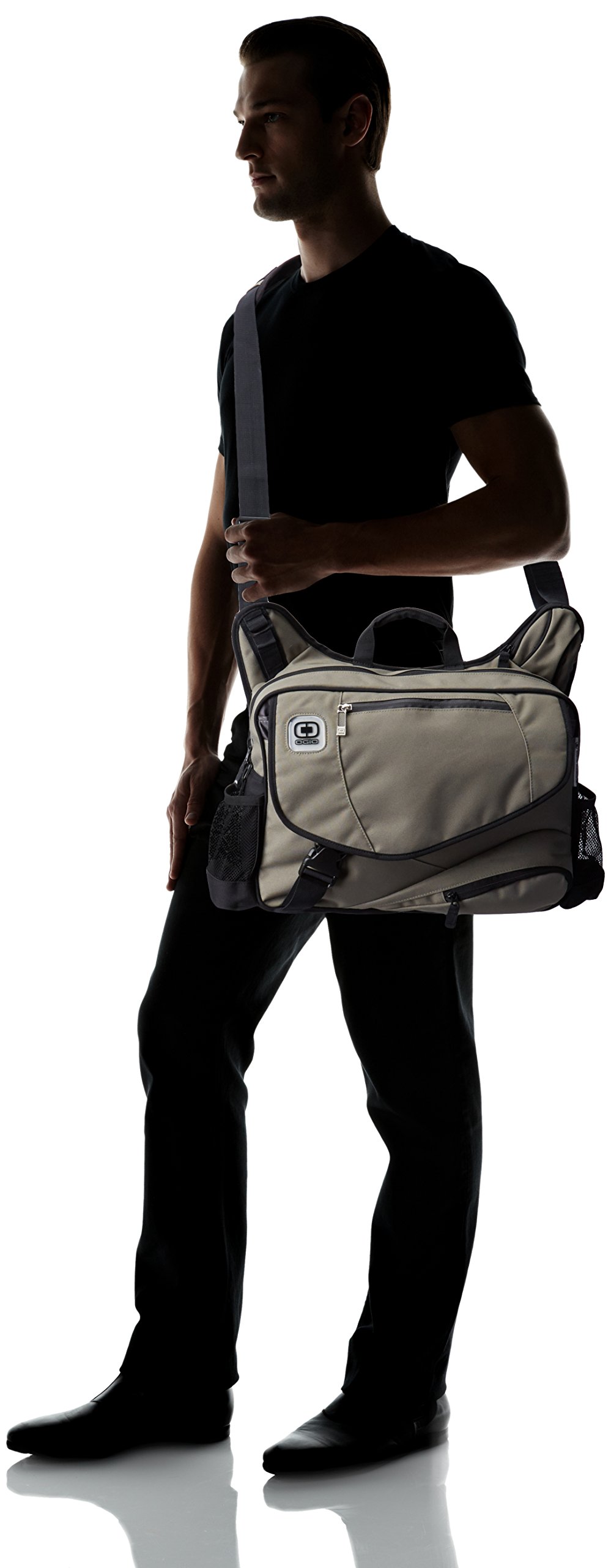 ogio renegade top zip laptop messenger bag