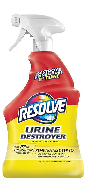 RESOLVE URINE DESTROYER SPRAY – PET STAIN AND...