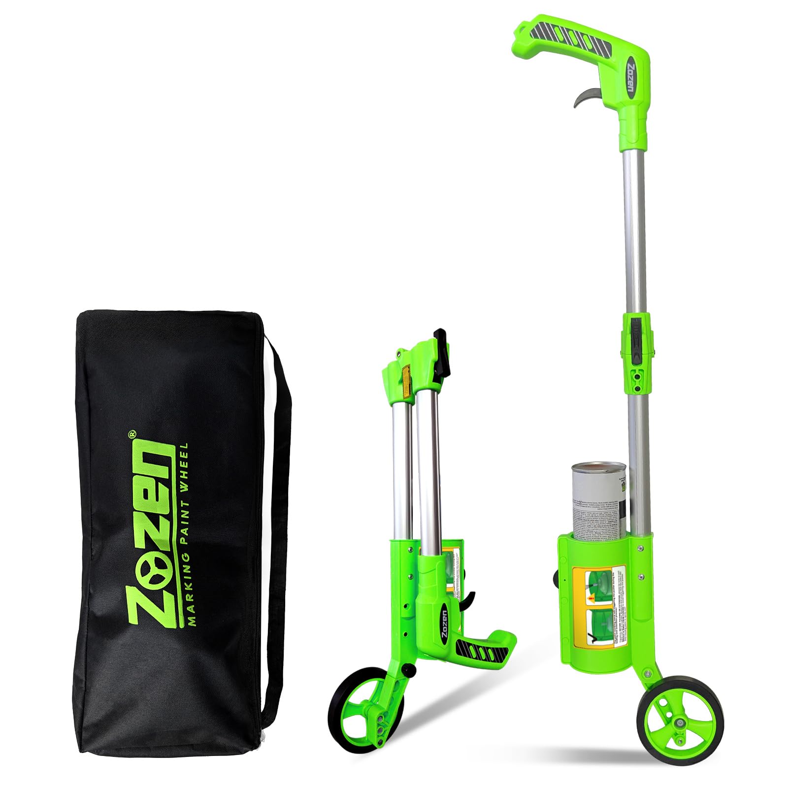 Photo 1 of Zozen Marking Paint Wand, Foldable/with Carry Bag/Line Widths Adjustable, Paint Sticks Work with Side Push Inverted Marking Spray Paint. for Industrial, Sports Field, Parking Lot, Utility Marking