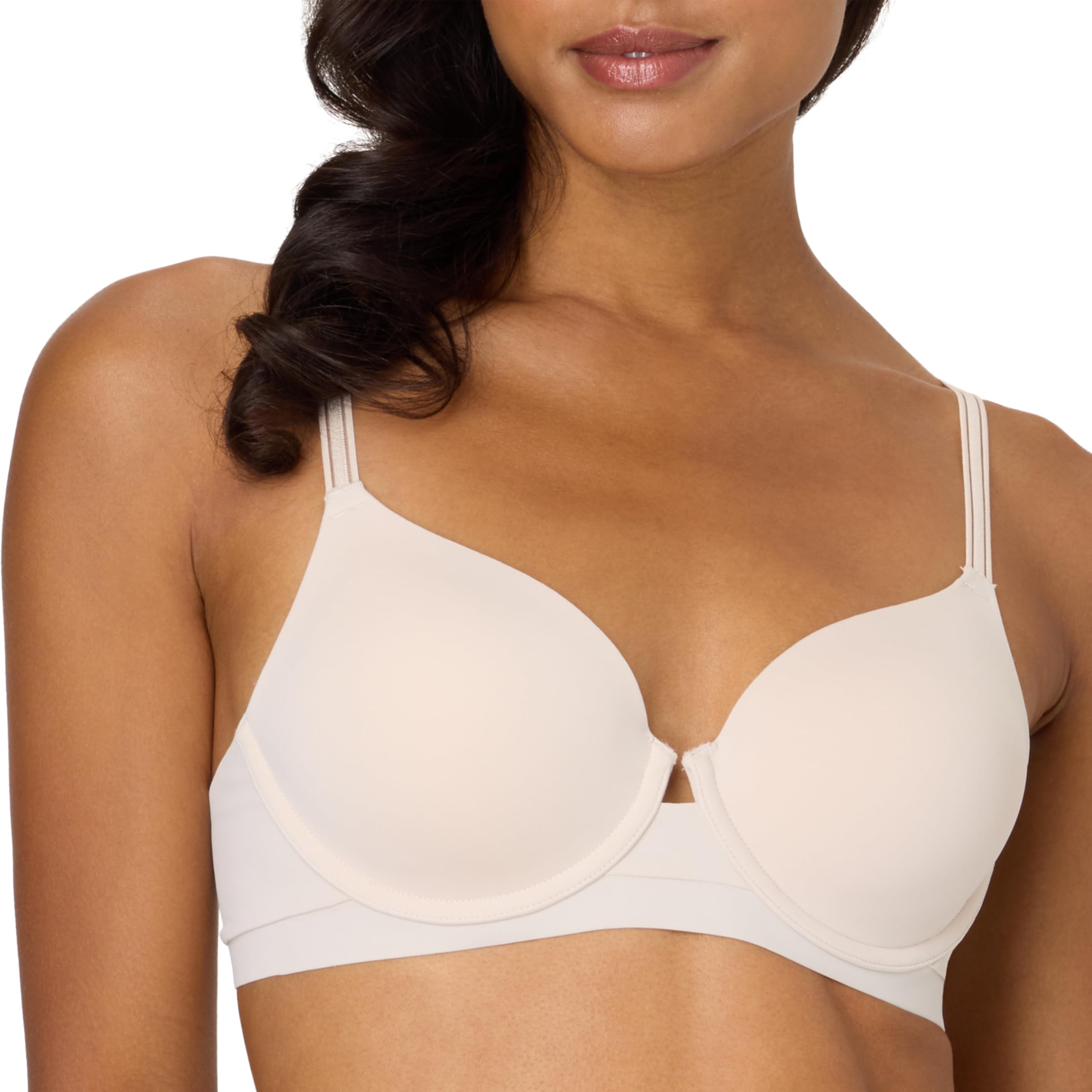Maidenform Women’s Underwire Bra, Barely There No-Show Bra, Full Coverage, Adjustable & Convertible Straps