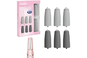 IRILEKI Pedicures Replacement Heads for Flawless Pedi, Electric Foot Callus Removers, Electric Tool Foot File Replacement Rol