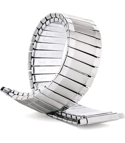 Speidel Men's Twist-O-Flex Stainless Steel Stretch Metal