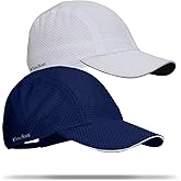 TrailHeads Performance Mens Running Hat - Lightweight, Quick Dry Workout Hats for Men - Athletic Sports Cap for Tennis, Gym