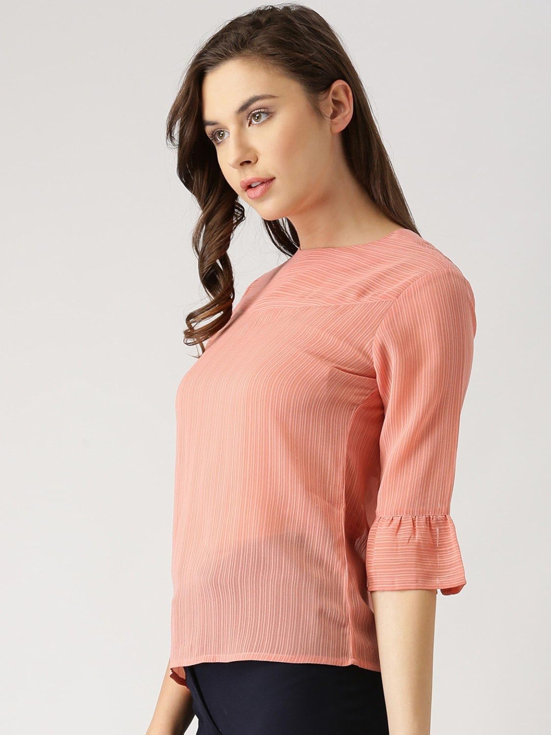 marie claire women's top (mc10084b--xs, pink, x-small)