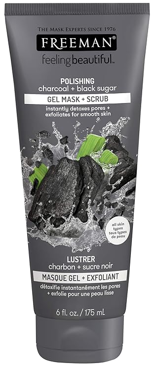 charcoal sugar scrub