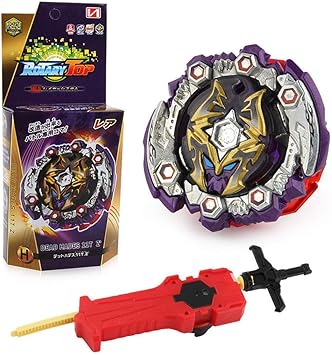 Yezelend Peonzas de Batalla Juguete basado en la Serie Peonzas Giratorio con Lanzador para Niños (B-125-01): Amazon.es: Juguetes y juegos