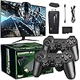 M8 PRO Wireless Game Console - Retro Gaming Consoles with Built in 20000+ Games, 9 Classic Emulators, 4K HDMl Output and 2.4GHz Wireless Controller, Plug and Play Video Game Stick for TV(64G)