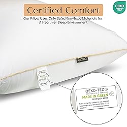OFNEED King Size Set of 2 Bed Pillows for Sleeping