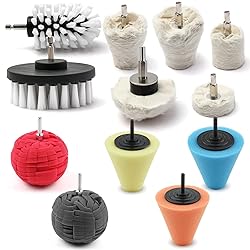 Medoon Polishing Pad Buffing Wheel Kit 12