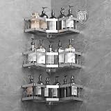 AceMining Shower Caddy 3 Pack Adhesive Stainless Steel No Drilling
