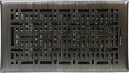 Accord Ventilation Amfrrbb612 Wicker Design Floor Register Oil