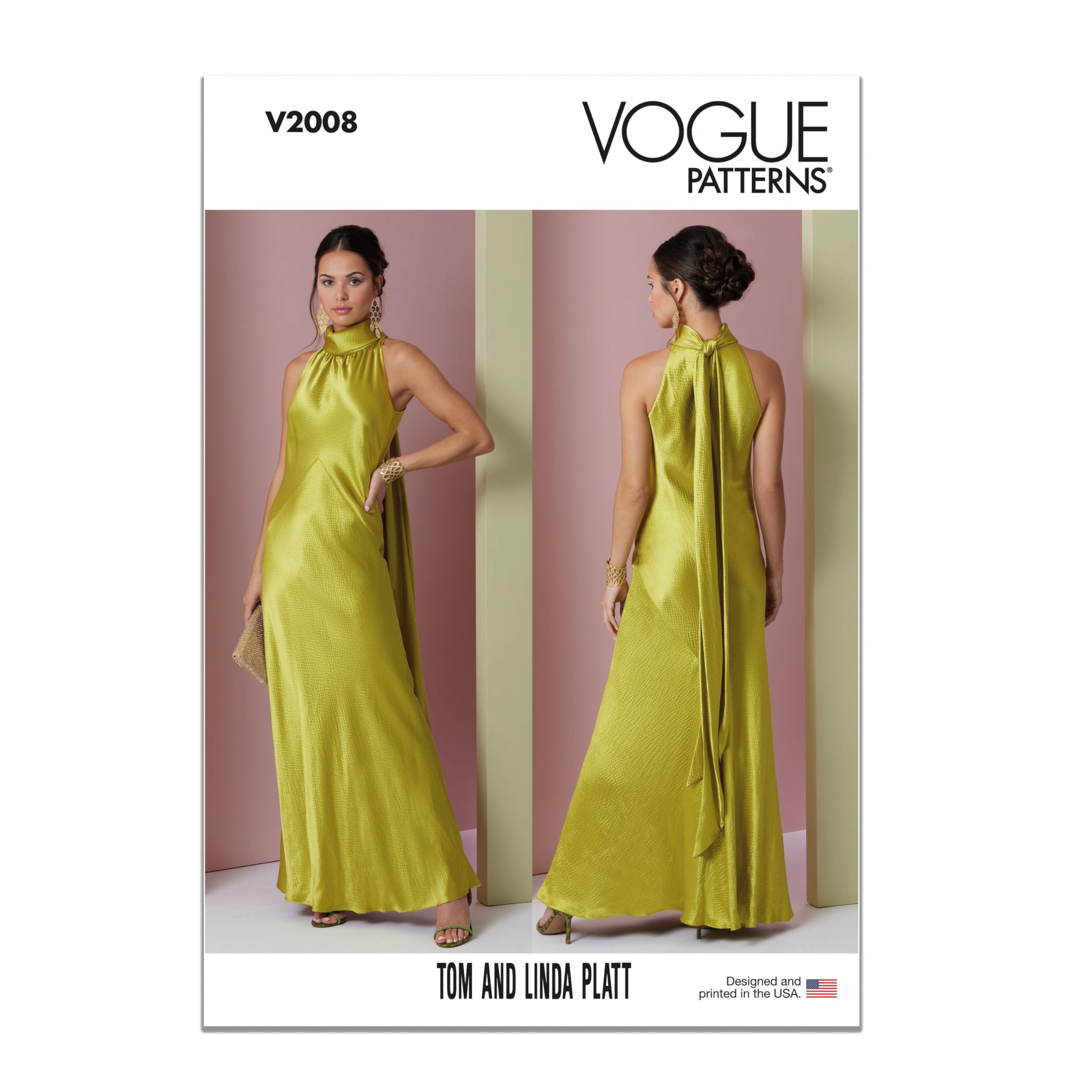 Vogue V2008D5 Misses' Dress by Tom & Linda Platt Inc D5 (4-6-8-10-12)