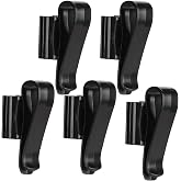 Haosie 5-Piece Fish Tank Pipe Clamp, ABS Mounting Clip, Aquarium Hose Holder for 8-16mm Pipe